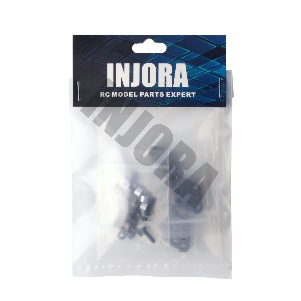 INJORA 4pcs CNC Metal Shock Absorber Mount Adjust Height Angle Stand for 1/10 RC Crawler 10 INJORA 4pcs CNC Metal Shock Absorber Mount Adjust Height Angle Stand for 1/10 RC Crawler