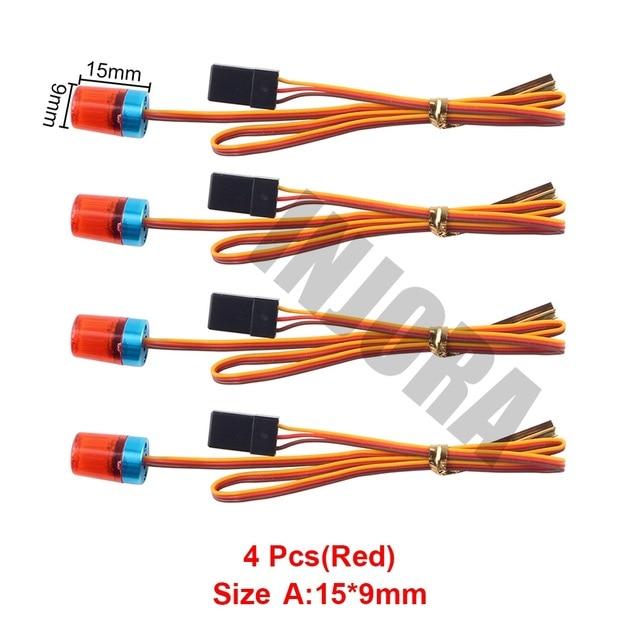 INJORA 4PCS LED Lights Set, Strobing-blasting/Flashing/Rotating Mode for Tamiya Tractor 7 INJORA 4PCS LED Lights Set, Strobing-blasting/Flashing/Rotating Mode for Tamiya Tractor