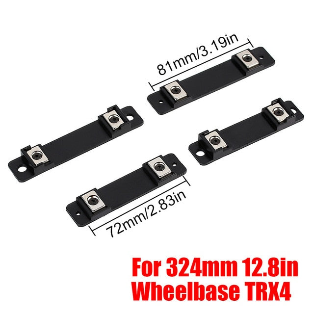 INJORA 4PCS Magnetic Shell Column Stand Body Post for TRX-4 G500 TRX-6 G63 3 INJORA 4PCS Magnetic Shell Column Stand Body Post for TRX-4 G500 TRX-6 G63