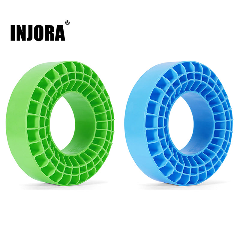 INJORA 4pcs Silicone Rubber Inserts for 106-108mm(4.19" OD) 1.9" Tires