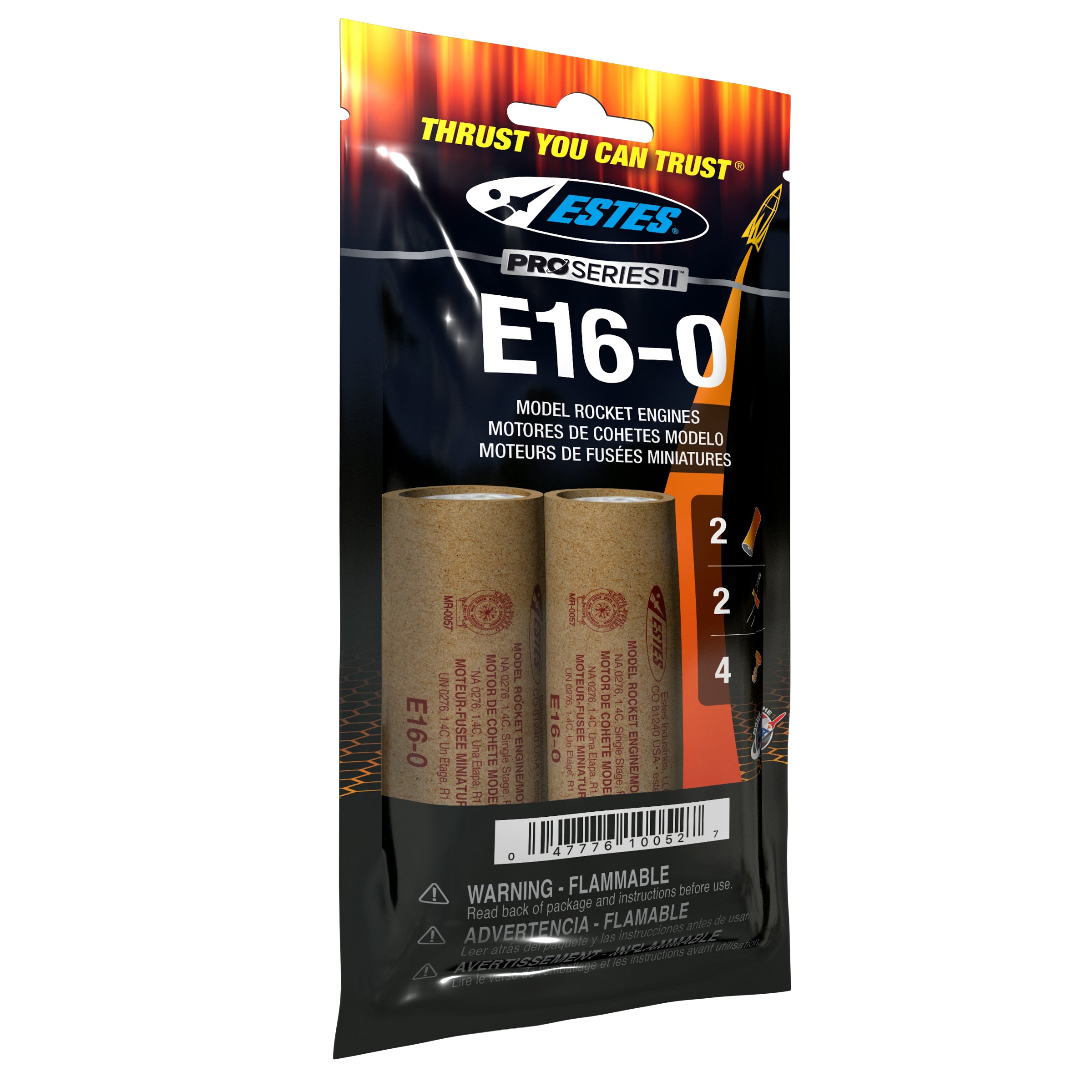 E16-0 Engines (29 mm)
