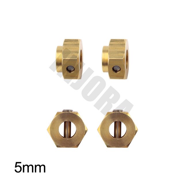 INJORA 4PCS/6PCS 12mm Heavy Brass Wheel Hex Hub Extenders for Traxxas TRX4 TRX6 3 INJORA 4PCS/6PCS 12mm Heavy Brass Wheel Hex Hub Extenders for Traxxas TRX4 TRX6