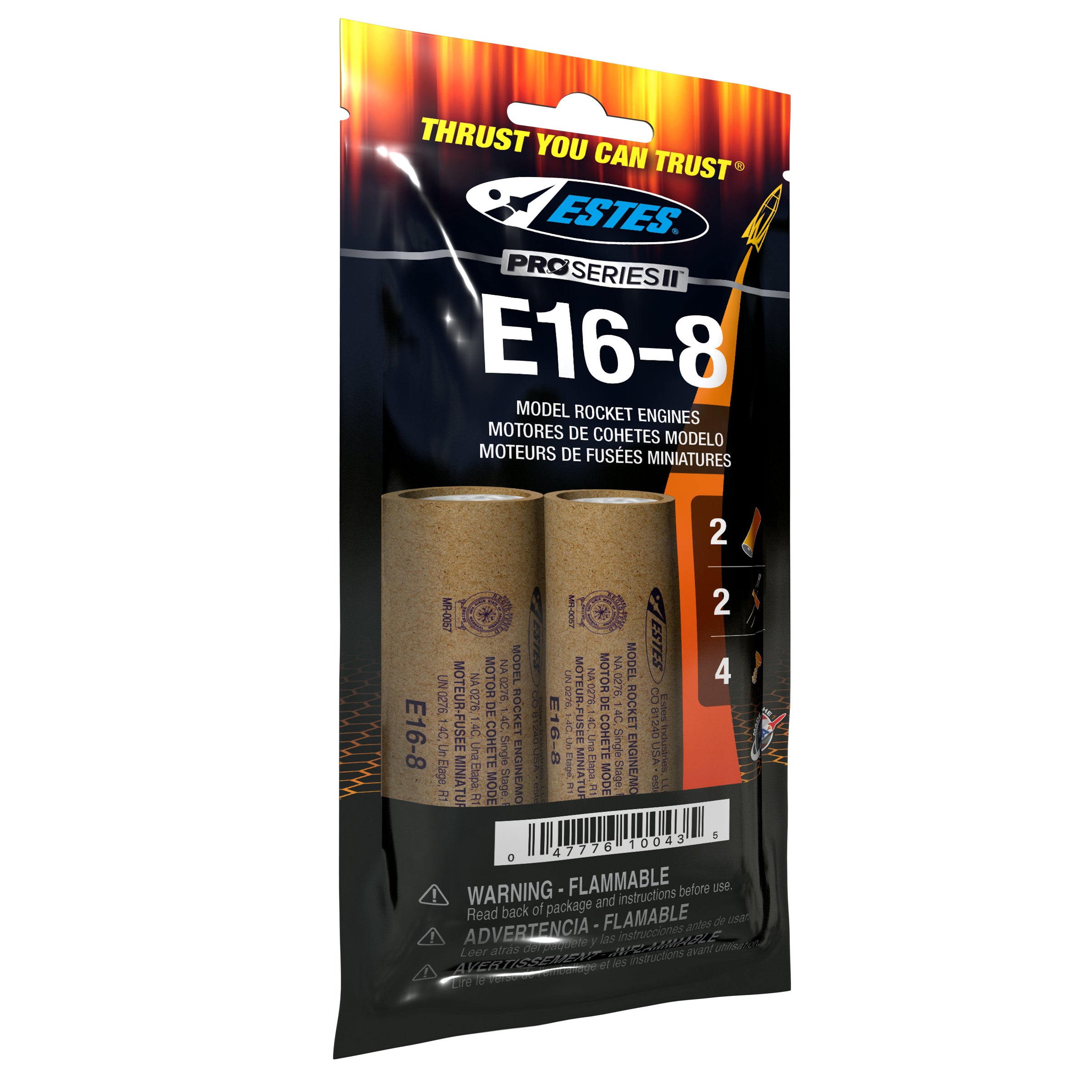 E16-8 Engines (29 mm)