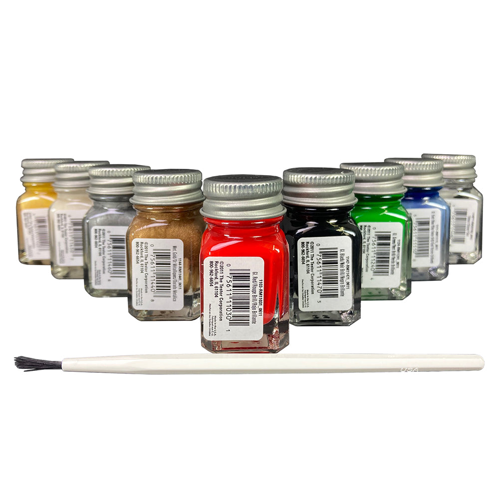 Enamel Paint Set