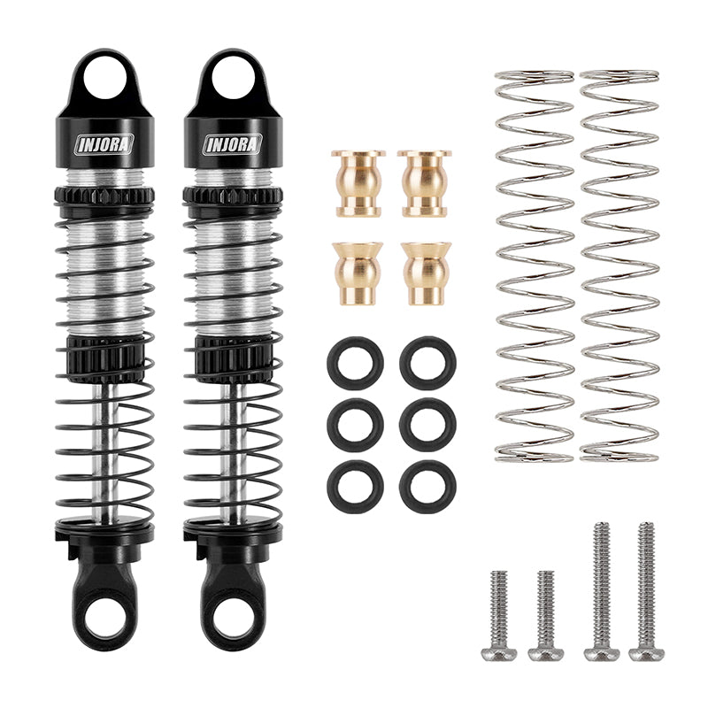 INJORA 53mm Aluminum Threaded Oil Shocks for 1/18 TRX4M (4M-24) 3 INJORA 53mm Aluminum Threaded Oil Shocks for 1/18 TRX4M (4M-24)