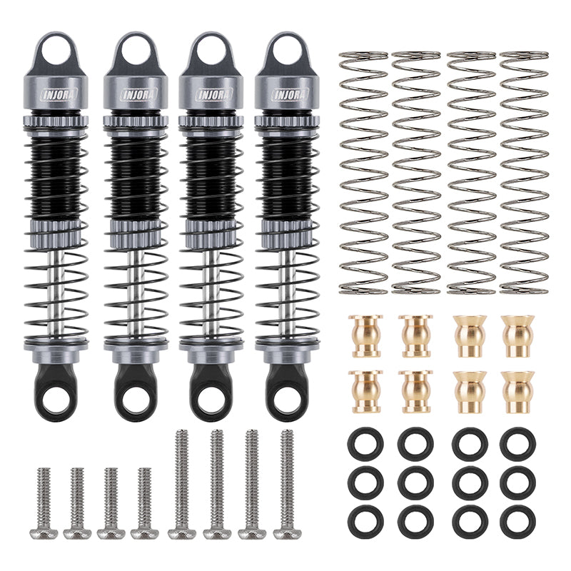 INJORA 53mm Aluminum Threaded Oil Shocks for 1/18 TRX4M (4M-24) 21 INJORA 53mm Aluminum Threaded Oil Shocks for 1/18 TRX4M (4M-24)