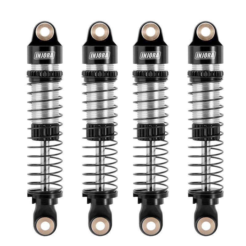 INJORA 53mm Threaded Oil Shocks for 1/18 Redcat Ascent-18 HPI Venture18 4 INJORA 53mm Threaded Oil Shocks for 1/18 Redcat Ascent-18 HPI Venture18