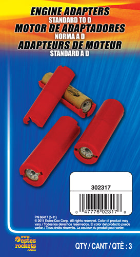 Engine Adapters Standard to D 3 Engine Adapters Standard to D