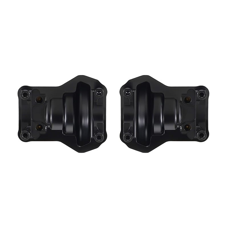 INJORA 55g/pcs Black Brass Diff Covers for 1/10 FMS FCX10 10 INJORA 55g/pcs Black Brass Diff Covers for 1/10 FMS FCX10