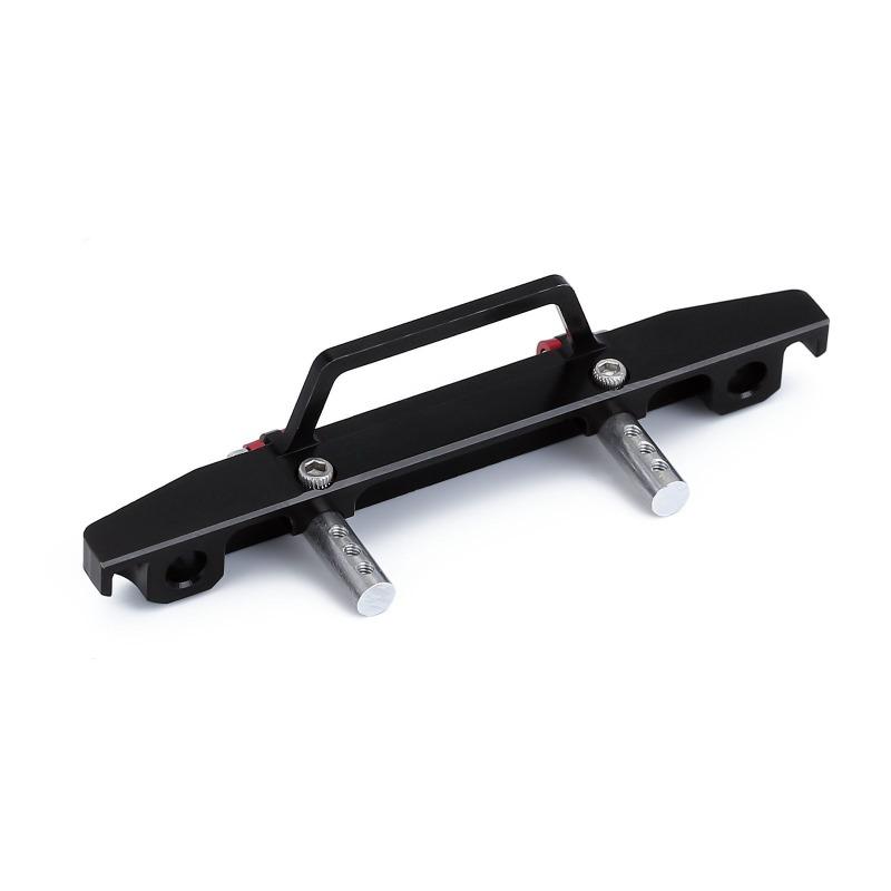INJORA 58*15mm Aluminum Front Bumper with 2 D-rings for Axial SCX24 7 INJORA 58*15mm Aluminum Front Bumper with 2 D-rings for Axial SCX24