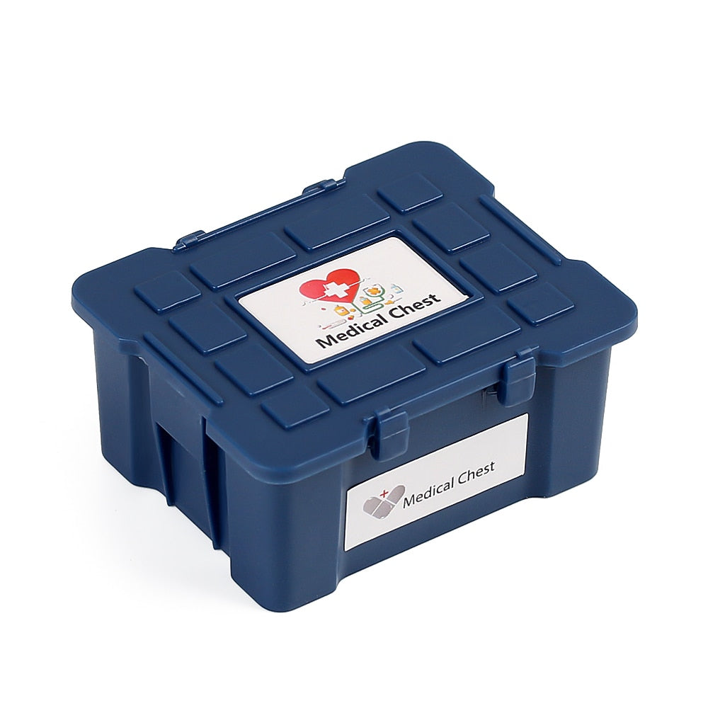 INJORA 5pcs Mini Plastic Fishing Boxes Medical Chest Tool Cases for 1/10 RC Crawler 16 INJORA 5pcs Mini Plastic Fishing Boxes Medical Chest Tool Cases for 1/10 RC Crawler
