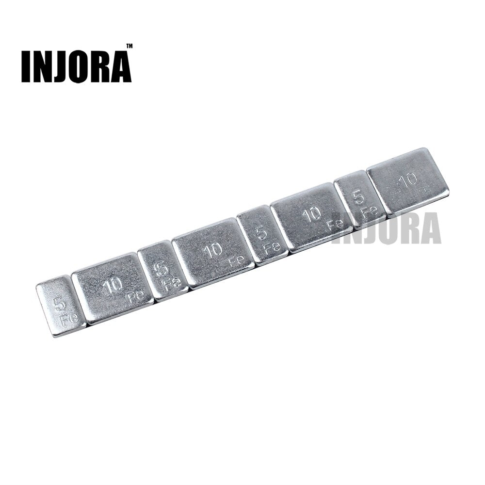 INJORA 60g Metal Counterweight Weight Balance Block for 1.9" 2.2" Wheel Rims