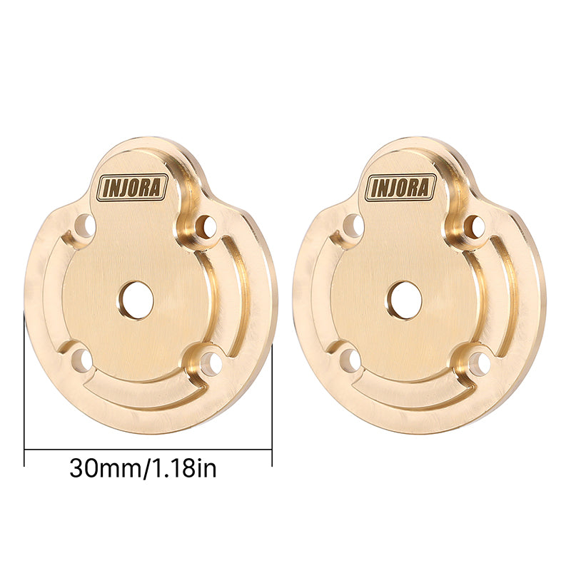INJORA 66g/set Brass Portal Cover Steering Knuckle Set for 1/18 UTB18 Capra (UTB18-02) 9 INJORA 66g/set Brass Portal Cover Steering Knuckle Set for 1/18 UTB18 Capra (UTB18-02)