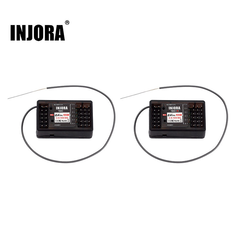 INJORA 6CH T6DC Receiver for INJORA T6 Transmitter
