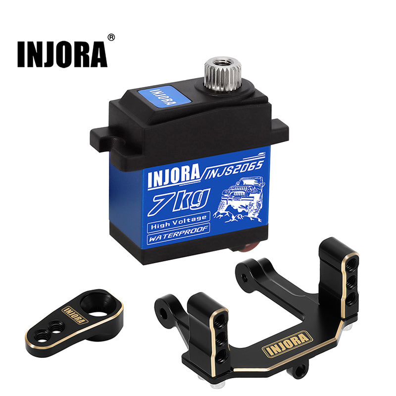 INJORA 7KG High Voltage Waterproof 2065 Digital Servo with Mount for 1/18 Redcat Ascent-18