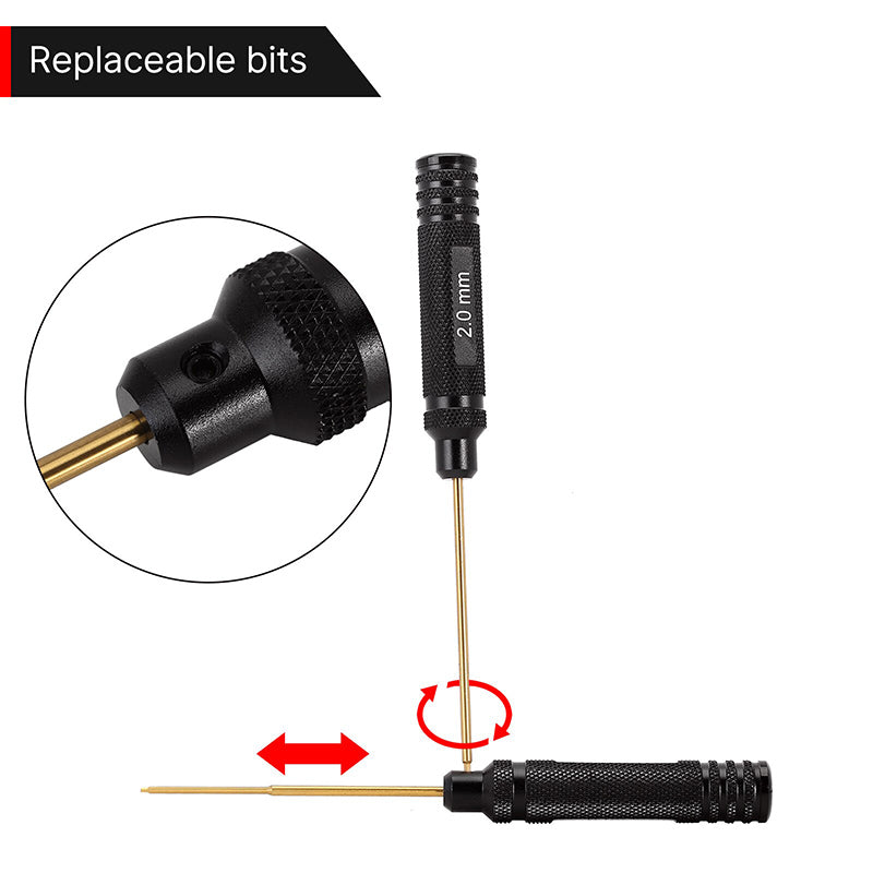 INJORA 7PCS HSS Hex Screwdrivers Thin Walled Nut Drivers for 1/18 1/24 RC Crawlers 6 INJORA 7PCS HSS Hex Screwdrivers Thin Walled Nut Drivers for 1/18 1/24 RC Crawlers