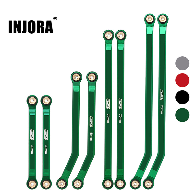 INJORA 8PCS Aluminum High Clearance 4 Links Kit for Axial SCX24 Gladiator Power Wagon 17 INJORA 8PCS Aluminum High Clearance 4 Links Kit for Axial SCX24 Gladiator Power Wagon