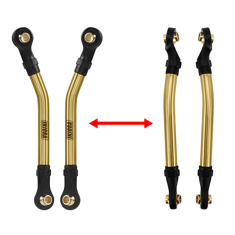 INJORA 8PCS Brass High Clearance Links Set for 1/18 TRX4M High Trail K10 F150 (4M-77) 7 INJORA 8PCS Brass High Clearance Links Set for 1/18 TRX4M High Trail K10 F150 (4M-77)