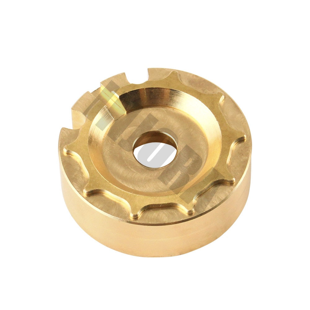 INJORA 95g 104g 113g Counter Weight Brass Outer Portal Drive Housing #8251 for TRX-4 TRX-6 14 INJORA 95g 104g 113g Counter Weight Brass Outer Portal Drive Housing #8251 for TRX-4 TRX-6