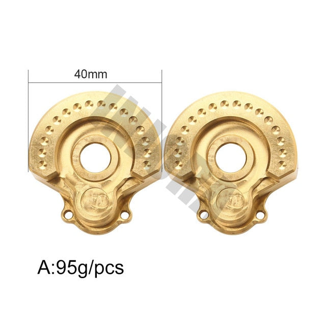INJORA 95g 104g 113g Counter Weight Brass Outer Portal Drive Housing #8251 for TRX-4 TRX-6 3 INJORA 95g 104g 113g Counter Weight Brass Outer Portal Drive Housing #8251 for TRX-4 TRX-6