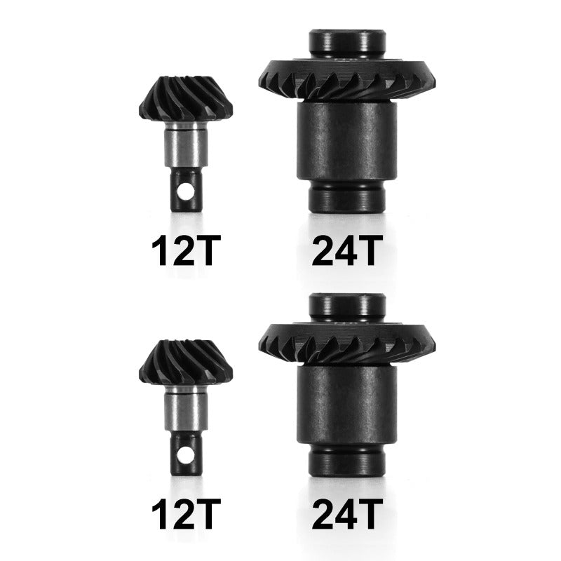 INJORA Alloy Steel Helical Gears Overdrive Gears for FMS FCX24 FCX18 18 INJORA Alloy Steel Helical Gears Overdrive Gears for FMS FCX24 FCX18