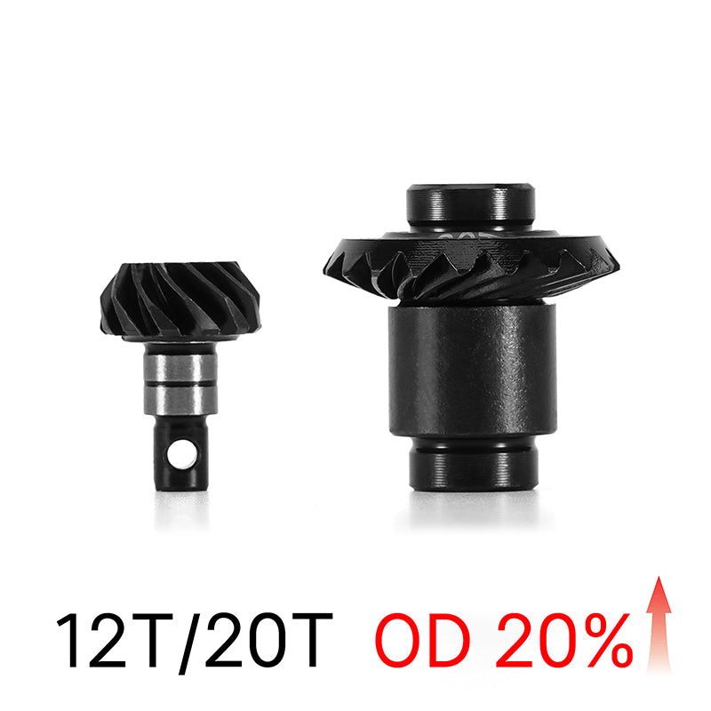 INJORA Alloy Steel Helical Gears Overdrive Gears for FMS FCX24 FCX18 3 INJORA Alloy Steel Helical Gears Overdrive Gears for FMS FCX24 FCX18