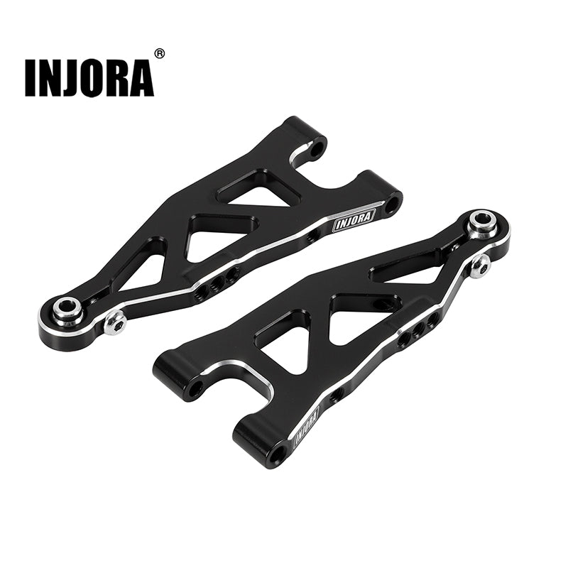 INJORA Aluminum Front Lower Suspension Arms for 1/14 Arrma Typhon Grom