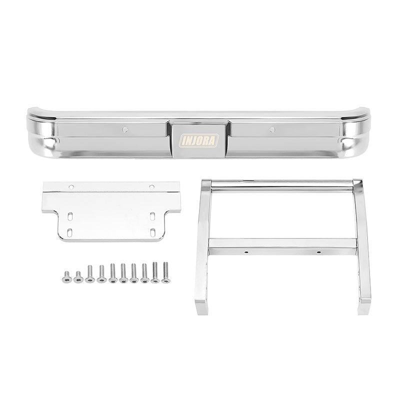 INJORA Aluminum Front Rear Bumper for 1/10 FMS FCX10 K5 6 INJORA Aluminum Front Rear Bumper for 1/10 FMS FCX10 K5