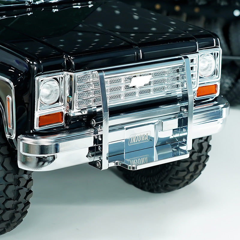 INJORA Aluminum Front Rear Bumper for 1/10 FMS FCX10 K5 8 INJORA Aluminum Front Rear Bumper for 1/10 FMS FCX10 K5