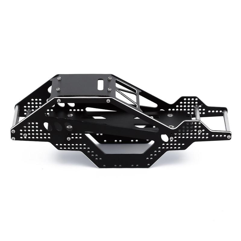 INJORA Black Aluminum Rock Buggy Roll Cage Body Shell Chassis for Axial SCX24 5 INJORA Black Aluminum Rock Buggy Roll Cage Body Shell Chassis for Axial SCX24
