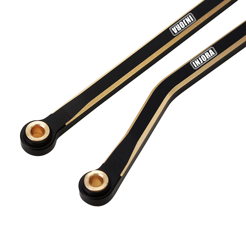 INJORA Black Brass High Clearance Links Set for 1/18 TRX4M Defender Bronco (4M-45) 11 INJORA Black Brass High Clearance Links Set for 1/18 TRX4M Defender Bronco (4M-45)