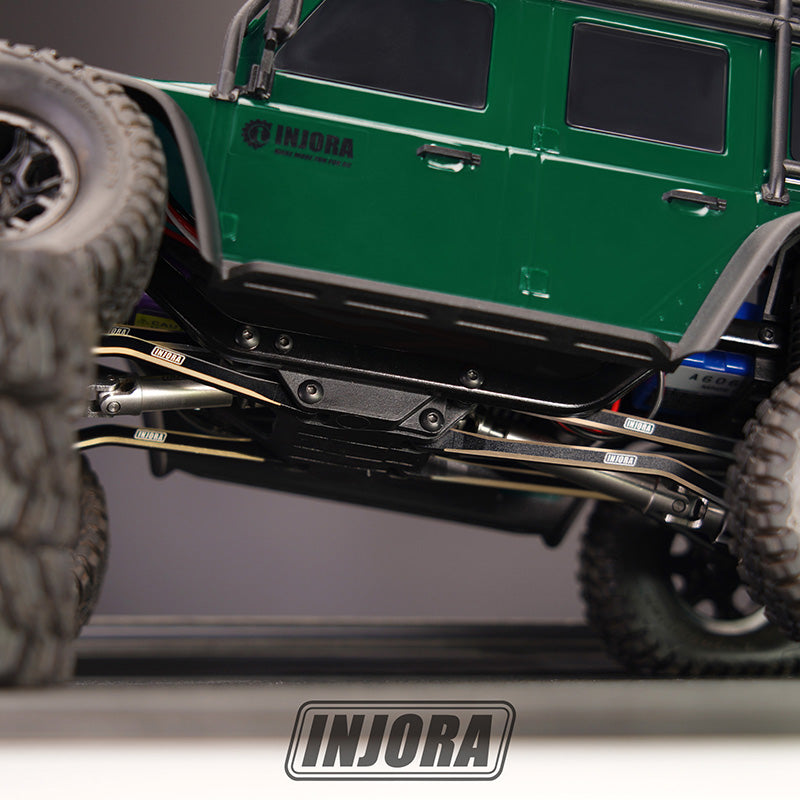INJORA Black Brass High Clearance Links Set for 1/18 TRX4M Defender Bronco (4M-45) 7 INJORA Black Brass High Clearance Links Set for 1/18 TRX4M Defender Bronco (4M-45)