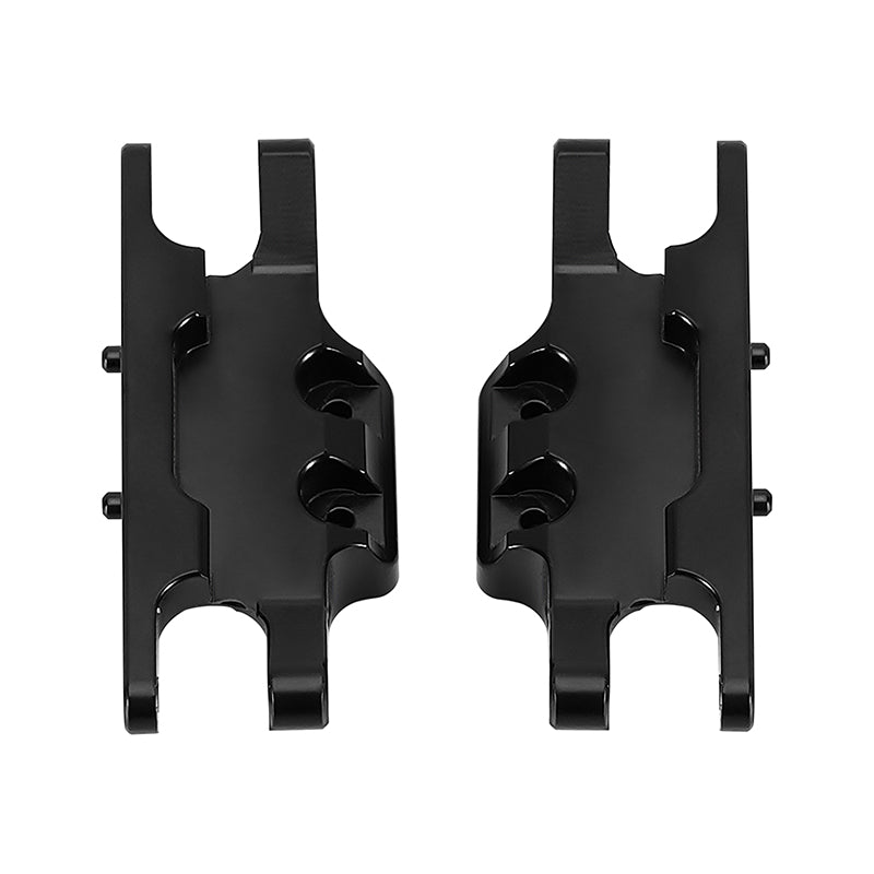 INJORA Black Brass Skid Plate Transmission Mount for 1/24 FMS FCX24M 6 INJORA Black Brass Skid Plate Transmission Mount for 1/24 FMS FCX24M