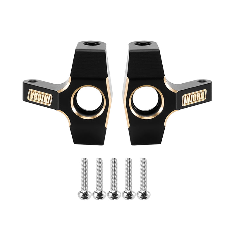 INJORA Black Brass Upgrade Parts for 1/24 FMS FCX24M 7 INJORA Black Brass Upgrade Parts for 1/24 FMS FCX24M