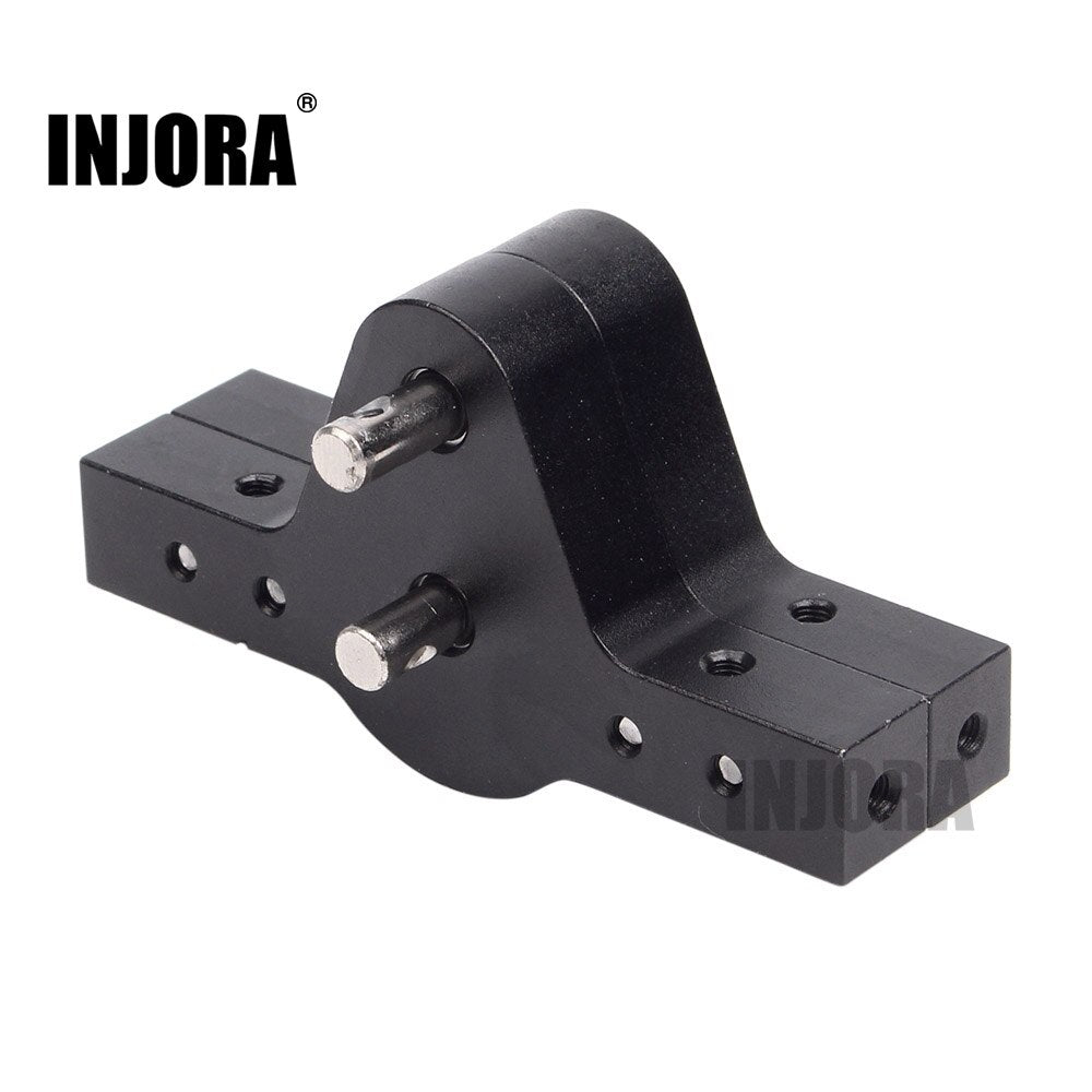 INJORA Black Metal D90 Transfer Case Gearbox for 1/10 RC Crawler D90 Axial SCX10