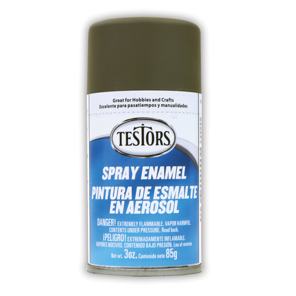 Flat Olive Drab Spray Enamel