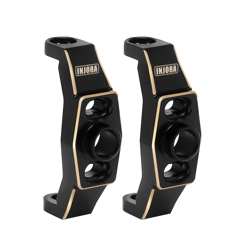 INJORA Brass Adjustable Caster Blocks Clockable C Hub Carriers for 1/18 TRX4M 8 INJORA Brass Adjustable Caster Blocks Clockable C Hub Carriers for 1/18 TRX4M