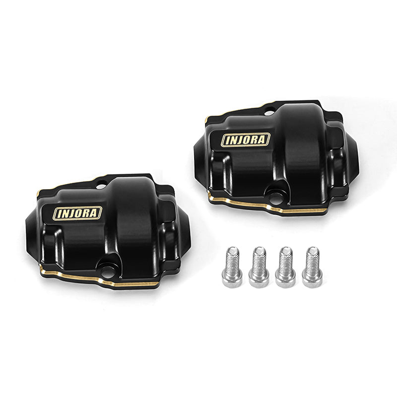 INJORA Brass Front Rear Diff Covers for 1/18 Redcat Ascent-18 (ASC18-07) 3 INJORA Brass Front Rear Diff Covers for 1/18 Redcat Ascent-18 (ASC18-07)