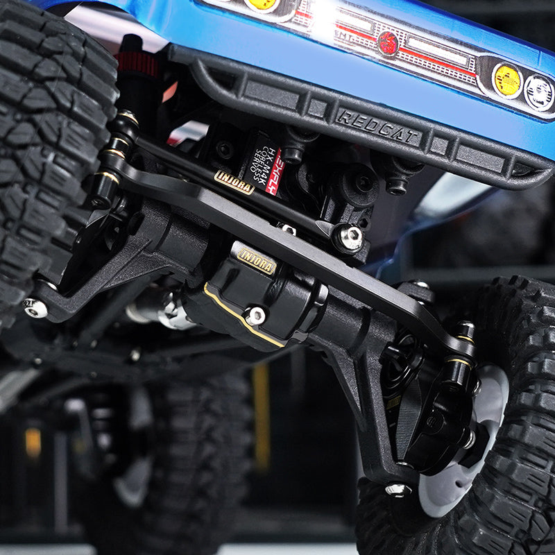 INJORA Brass Front Rear Diff Covers for 1/18 Redcat Ascent-18 (ASC18-07) 4 INJORA Brass Front Rear Diff Covers for 1/18 Redcat Ascent-18 (ASC18-07)
