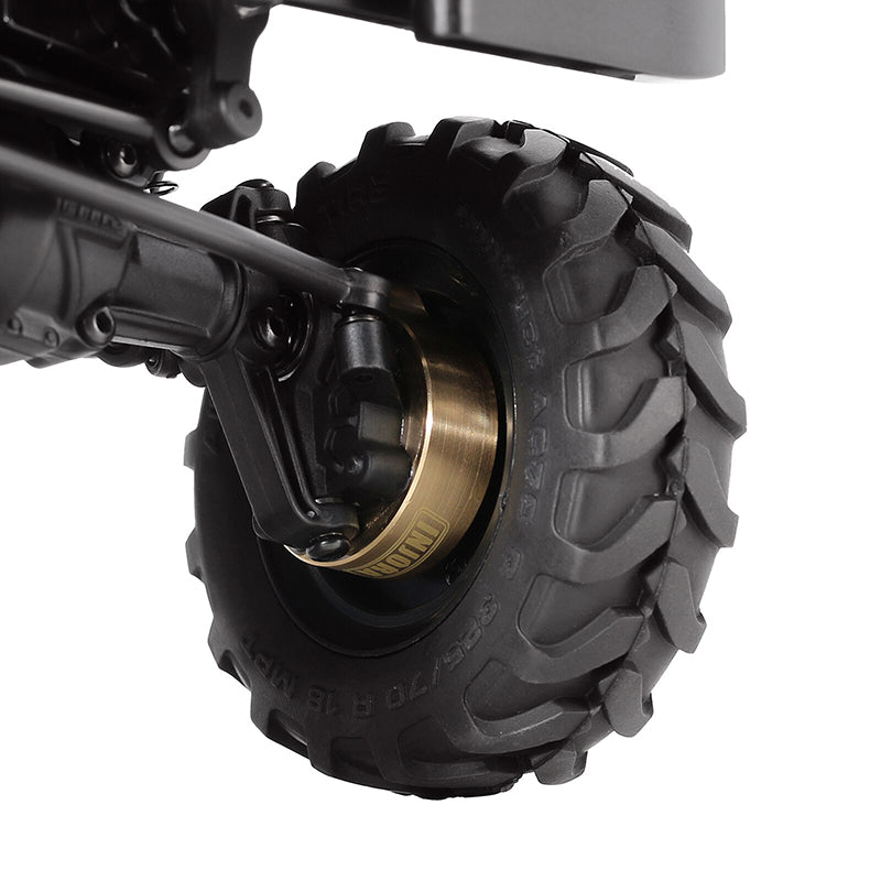 INJORA Brass Outer Portal Housing Covers For FCX24 FCX18 Front & Rear Axles (FCX24-01) 13 INJORA Brass Outer Portal Housing Covers For FCX24 FCX18 Front & Rear Axles (FCX24-01)