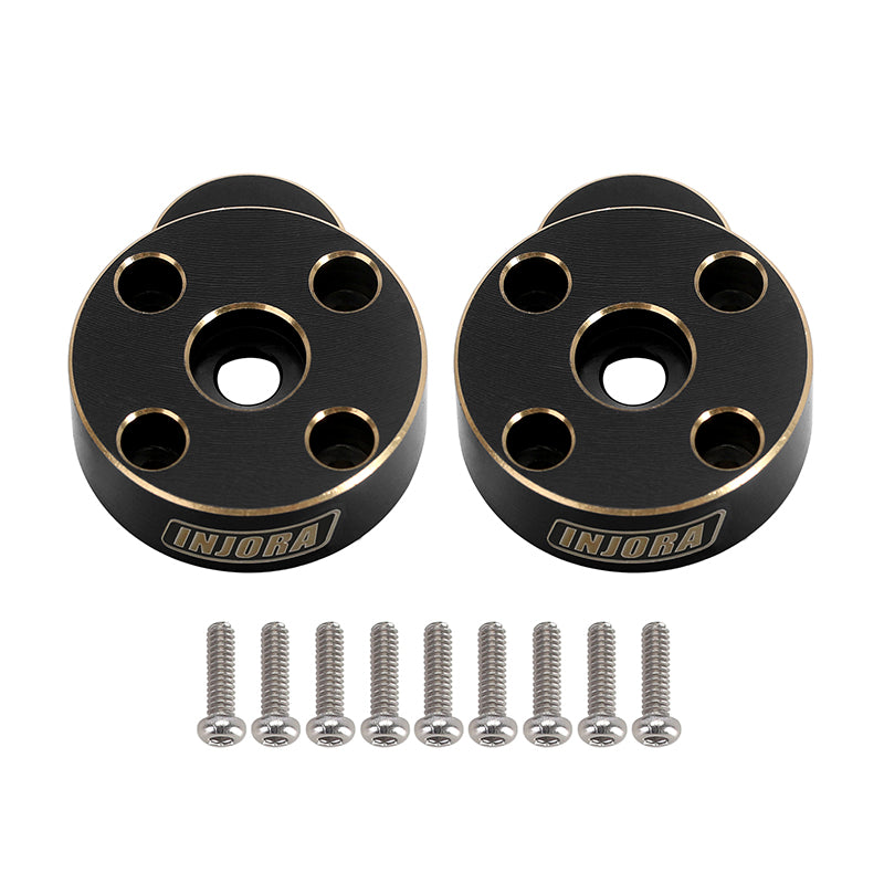 INJORA Brass Outer Portal Housing Covers For FCX24 FCX18 Front & Rear Axles (FCX24-01) 3 INJORA Brass Outer Portal Housing Covers For FCX24 FCX18 Front & Rear Axles (FCX24-01)