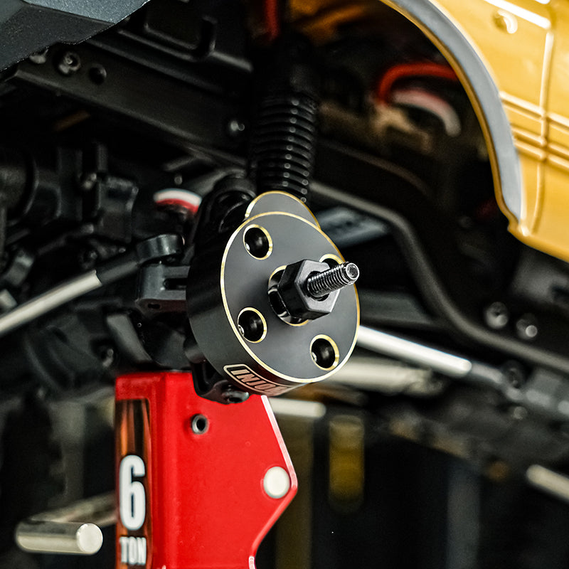 INJORA Brass Outer Portal Housing Covers For FCX24 FCX18 Front & Rear Axles (FCX24-01) 8 INJORA Brass Outer Portal Housing Covers For FCX24 FCX18 Front & Rear Axles (FCX24-01)