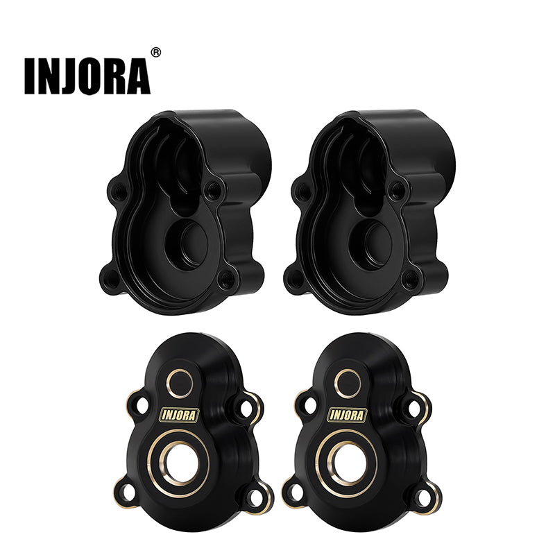 INJORA Brass Rear Outer Portal Housing Set for 1/18 Redcat Ascent-18 (ASC18-05)
