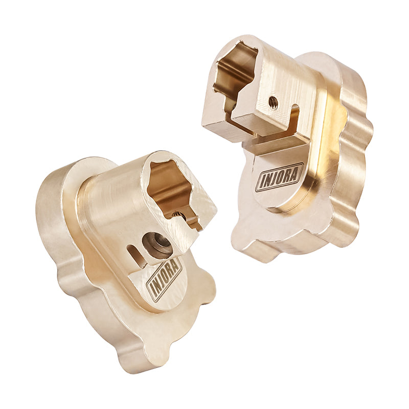 INJORA Brass Rear Portal Inner Housings for FMS FCX24 FCX18 (FCX24-08) 11 INJORA Brass Rear Portal Inner Housings for FMS FCX24 FCX18 (FCX24-08)
