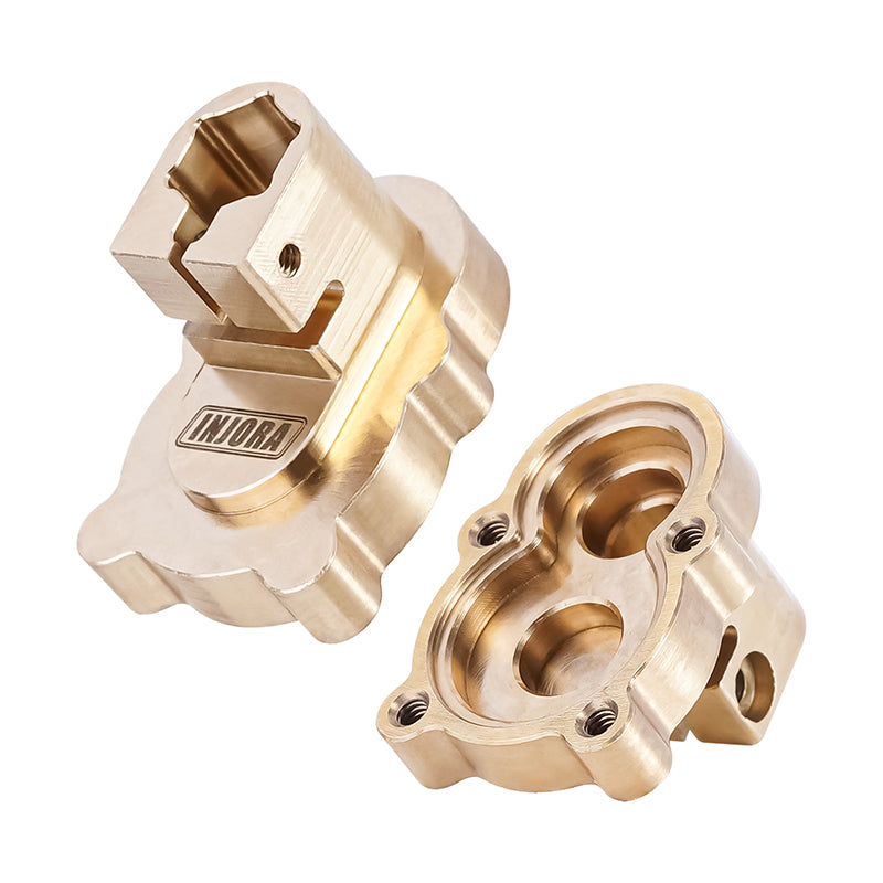 INJORA Brass Rear Portal Inner Housings for FMS FCX24 FCX18 (FCX24-08) 12 INJORA Brass Rear Portal Inner Housings for FMS FCX24 FCX18 (FCX24-08)
