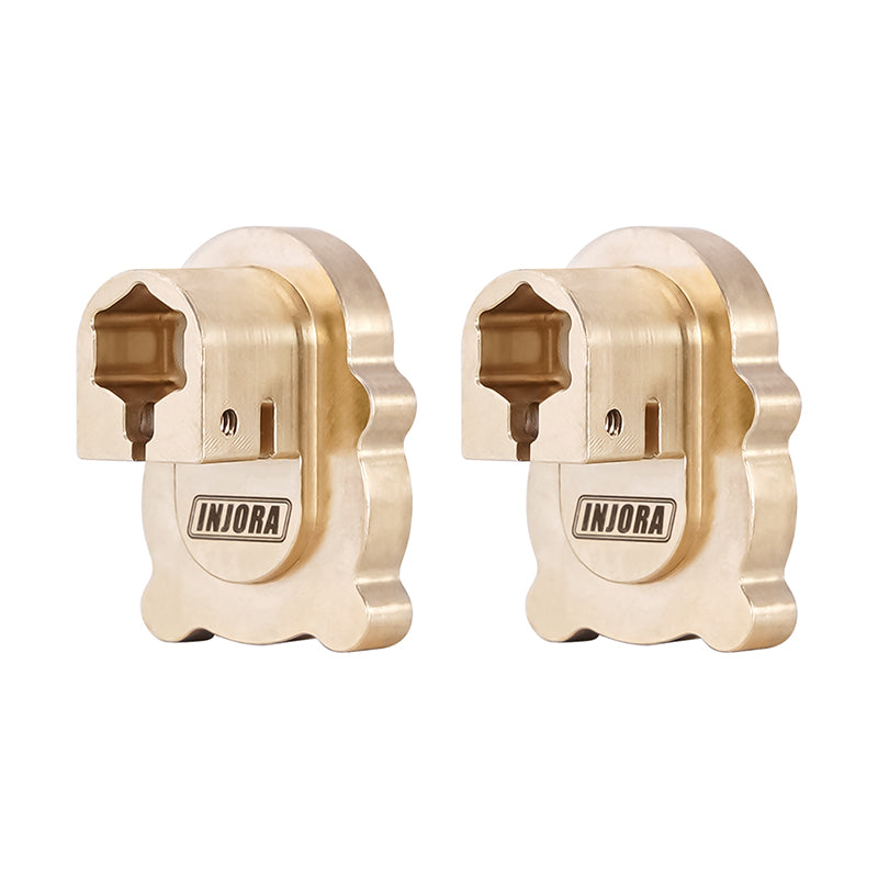 INJORA Brass Rear Portal Inner Housings for FMS FCX24 FCX18 (FCX24-08) 7 INJORA Brass Rear Portal Inner Housings for FMS FCX24 FCX18 (FCX24-08)