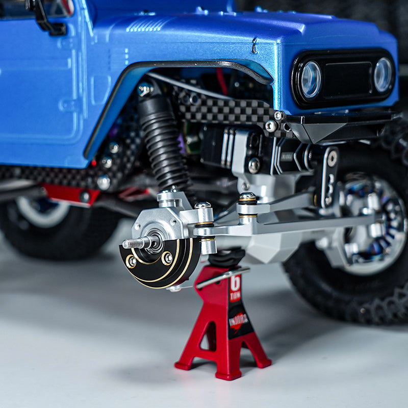 INJORA Brass Steering Knuckles and Counterweight for 1/18 TRX4M 11 INJORA Brass Steering Knuckles and Counterweight for 1/18 TRX4M