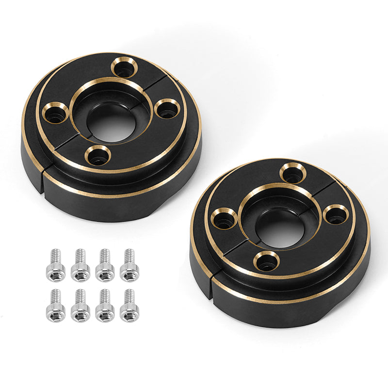 INJORA Brass Steering Knuckles and Counterweight for 1/18 TRX4M 14 INJORA Brass Steering Knuckles and Counterweight for 1/18 TRX4M