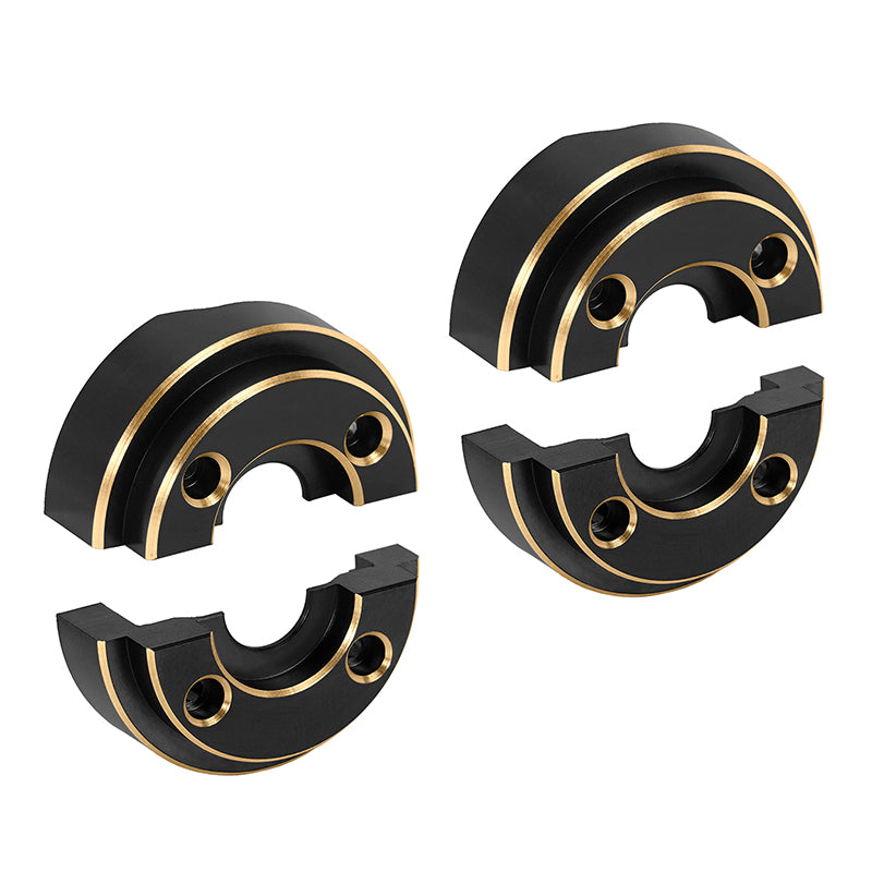 INJORA Brass Steering Knuckles and Counterweight for 1/18 TRX4M 15 INJORA Brass Steering Knuckles and Counterweight for 1/18 TRX4M