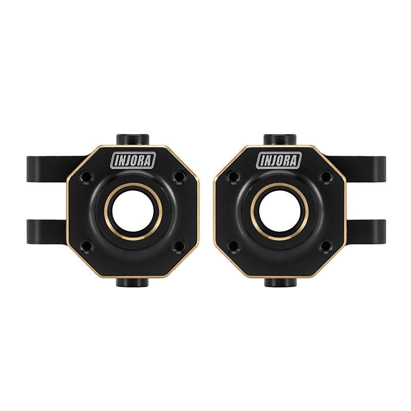 INJORA Brass Steering Knuckles and Counterweight for 1/18 TRX4M 3 INJORA Brass Steering Knuckles and Counterweight for 1/18 TRX4M